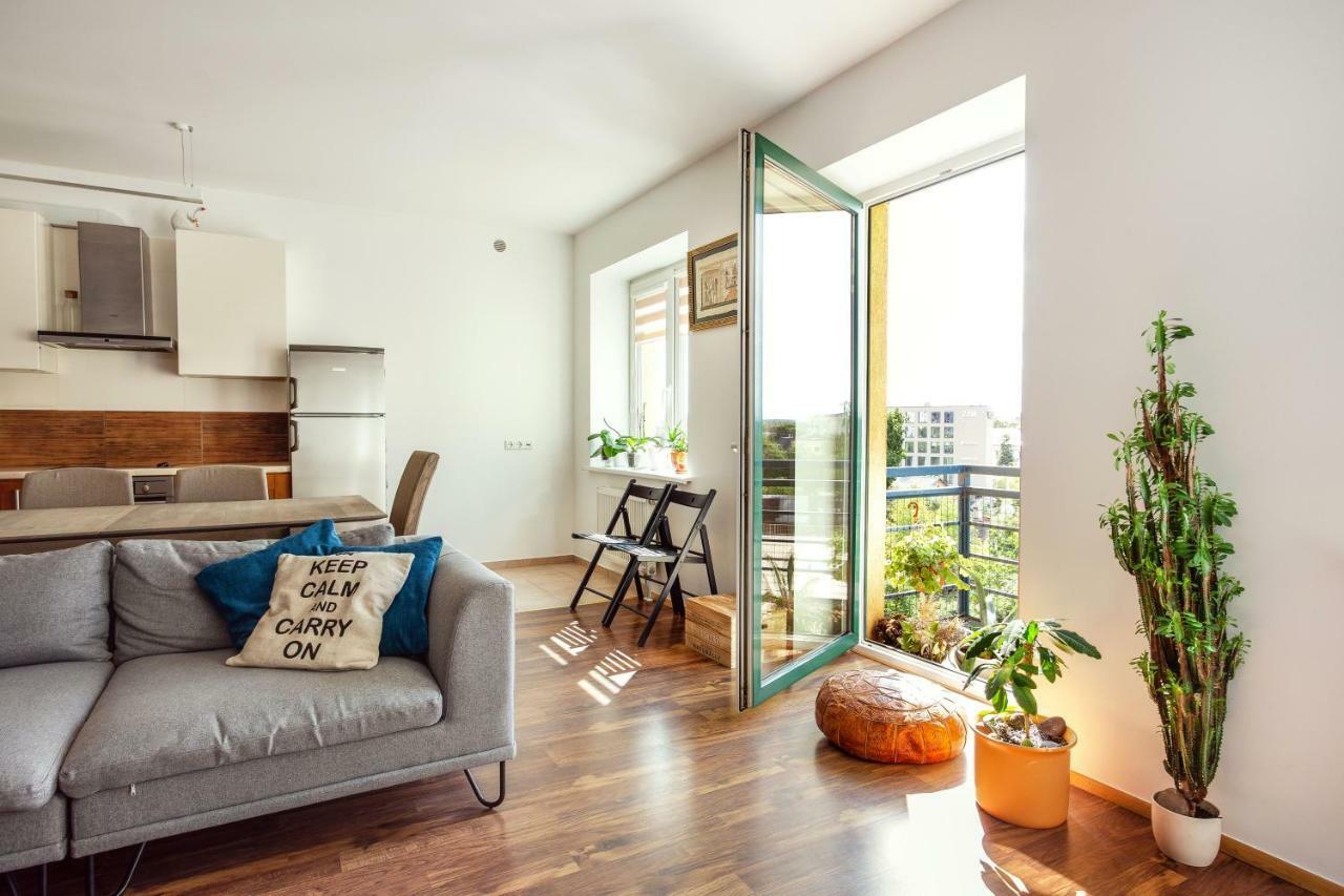 #Stayhere - Spacious & Bright 1Bdr Apartment Shopping District VNO Kültér fotó