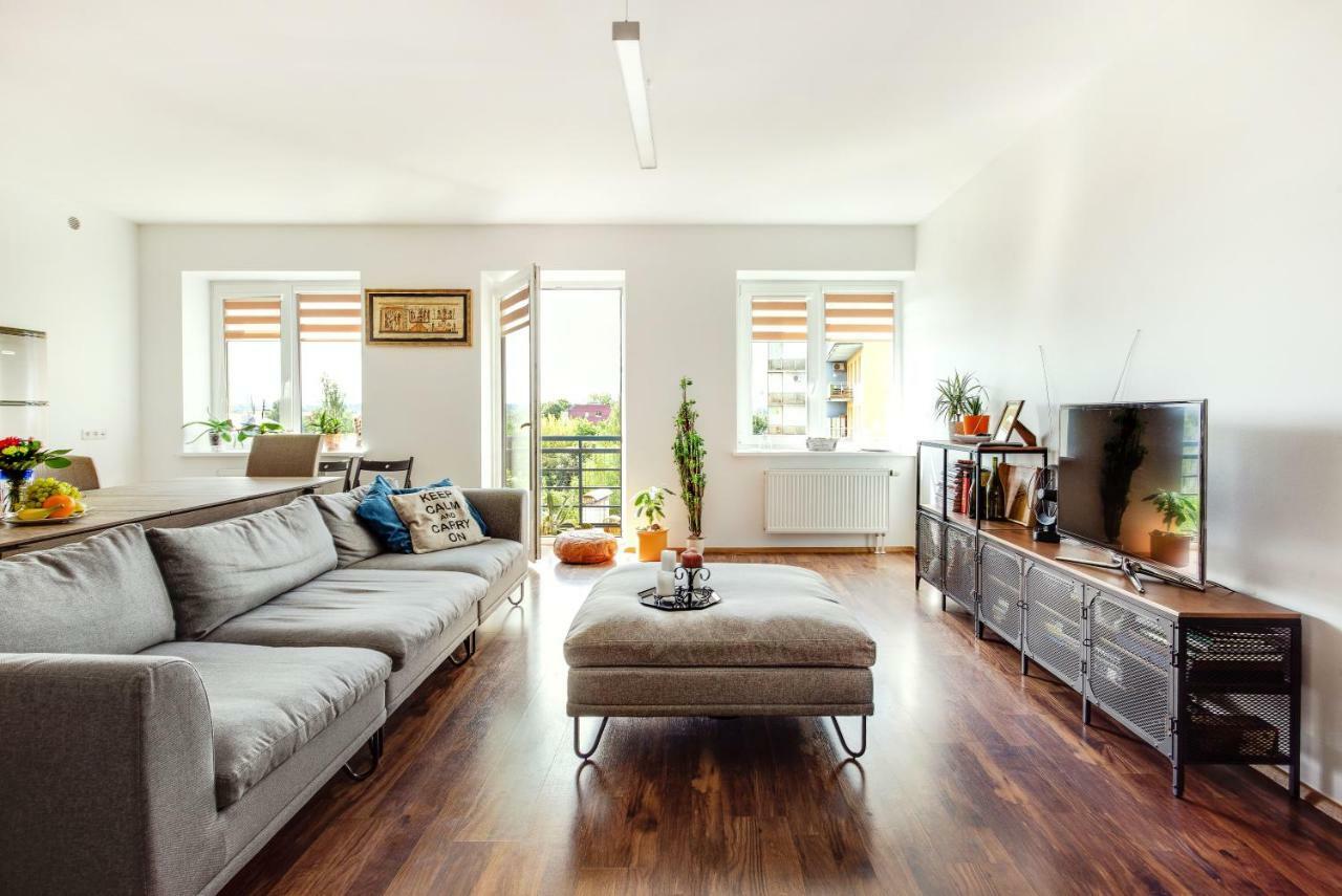 #Stayhere - Spacious & Bright 1Bdr Apartment Shopping District VNO Kültér fotó